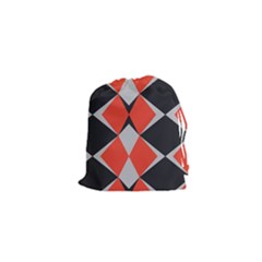 Abstract Pattern Geometric Backgrounds   Drawstring Pouch (xs) by Eskimos