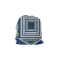 Abstract pattern geometric backgrounds   Drawstring Pouch (Small) View2