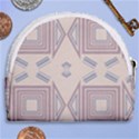 Abstract pattern geometric backgrounds   Horseshoe Style Canvas Pouch View2