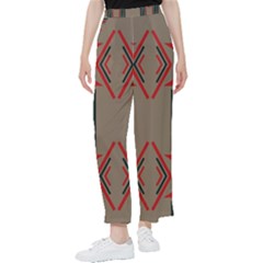 Abstract Pattern Geometric Backgrounds   Women s Pants  by Eskimos