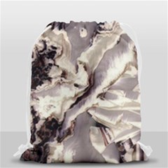 Abstract Wannabe Two Drawstring Bag (small) by MRNStudios