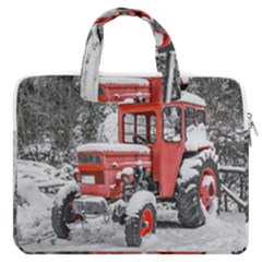 Tractor Parked, Olympus Mount National Park, Greece Macbook Pro 16  Double Pocket Laptop Bag  by dflcprintsclothing
