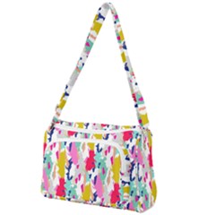 Acryl Paint Front Pocket Crossbody Bag by CoshaArt