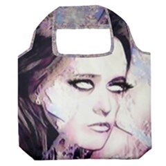 Sakura Girl Premium Foldable Grocery Recycle Bag by MRNStudios