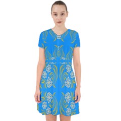 Floral Folk Damask Pattern  Adorable In Chiffon Dress by Eskimos