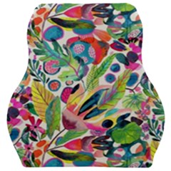 Floral Car Seat Velour Cushion  by Sparkle