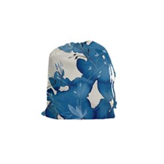 Floral Drawstring Pouch (small) by Sparkle
