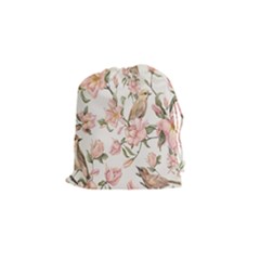 Floral Drawstring Pouch (small) by Sparkle