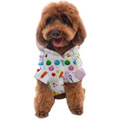 Summer-fair-food-goldfish Copy Copy Dog Coat by Nexatart