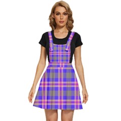 Tartan Purple Apron Dress by tartantotartanspink