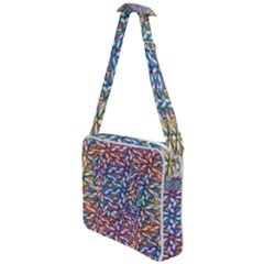 Colorful Flowers Cross Body Office Bag by Sparkle