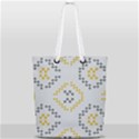 Abstract pattern geometric backgrounds   Full Print Rope Handle Tote (Small) View1