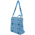 Folk flowers print Floral pattern Ethnic art Crossbody Backpack View1