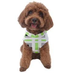 Agender Flag Plaid Dog Sweater by WetdryvacsLair