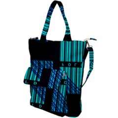 Folding For Science Shoulder Tote Bag by WetdryvacsLair