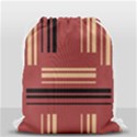 Abstract pattern geometric backgrounds   Drawstring Bag (Small) View2