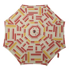 Abstract Pattern Geometric Backgrounds   Hook Handle Umbrellas (large) by Eskimos
