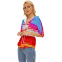 View Lightweight Drawstring Hooded Top View2