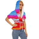 View Lightweight Drawstring Hooded Top View3