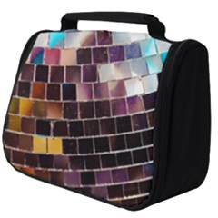 Funky Disco Ball Full Print Travel Pouch (big) by essentialimage365