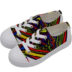 323e9da6-3c5d-45a8-8e87-448e29102b76 Kids  Low Top Canvas Sneakers by oneheartbeat