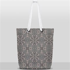 Old Style Decorative Seamless Pattern Full Print Rope Handle Tote (small) by dflcprintsclothing