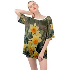 Sunny Day Oversized Chiffon Top by thedaffodilstore