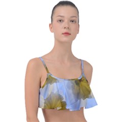Triple Vision Frill Bikini Top by thedaffodilstore