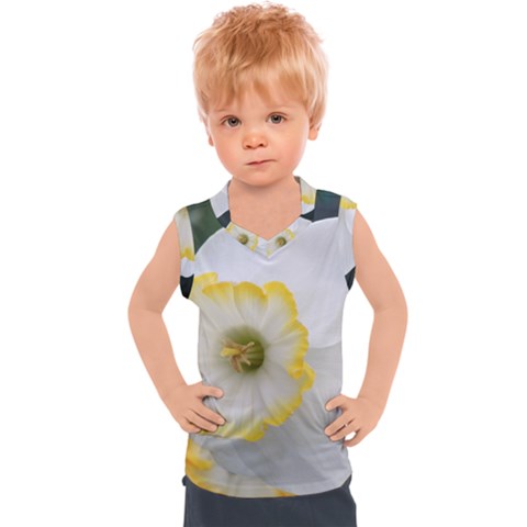 Lemon Sorbet Kids  Sport Tank Top by thedaffodilstore