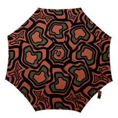 Abstract Pattern Geometric Backgrounds Hook Handle Umbrellas (large) by Eskimos