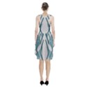 Abstract pattern geometric backgrounds Racerback Midi Dress View2