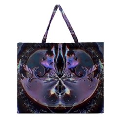 The High Priestess Card Zipper Large Tote Bag by MRNStudios
