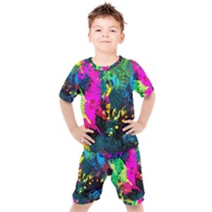 Kids  Tee And Shorts Set by swiftart