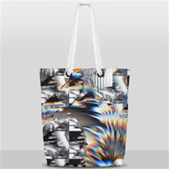 Rainbow Assault Full Print Rope Handle Tote (small) by MRNStudios