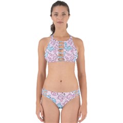 Children Pattern Design Perfectly Cut Out Bikini Set by Jancukart