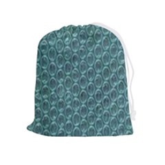 Bubble Wrap Drawstring Pouch (xl) by artworkshop