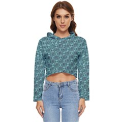 Bubble Wrap Women s Lightweight Cropped Hoodie by artworkshop
