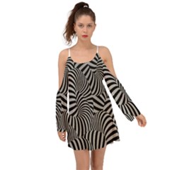 Pattern Kimono Sleeves Boho Dress by artworkshop