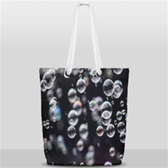 Bubble Full Print Rope Handle Tote (small) by artworkshop