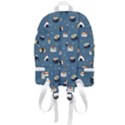 Sushi Pattern Zip Bottom Backpack View3