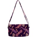 Dragonfly-pattern-design Removable Strap Clutch Bag View2