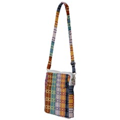 Grungy Vintage Patterns Multi Function Travel Bag by artworkshop