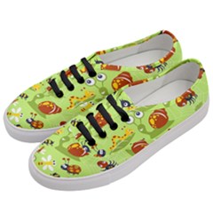 Little-animals-cartoon Women s Classic Low Top Sneakers by Jancukart