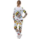 Vector-seamless-pattern-cute-fishing-animals-cartoon Women s Tracksuit View2