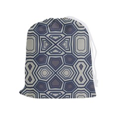 Abstract Pattern Geometric Backgrounds Drawstring Pouch (xl) by Eskimos