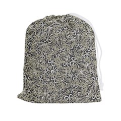 Intricate Ornate Pattern Drawstring Pouch (2xl) by dflcprintsclothing