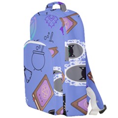 Pastel Goth Witch Blue Double Compartment Backpack by NerdySparkleGoth