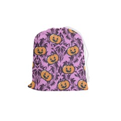 Pink Jacks Drawstring Pouch (medium) by NerdySparkleGoth