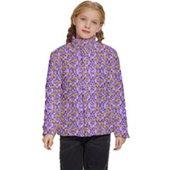 Purple Jack Kids  Puffer Bubble Jacket Coat by NerdySparkleGoth