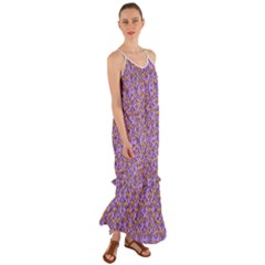 Purple Jack Cami Maxi Ruffle Chiffon Dress by NerdySparkleGoth